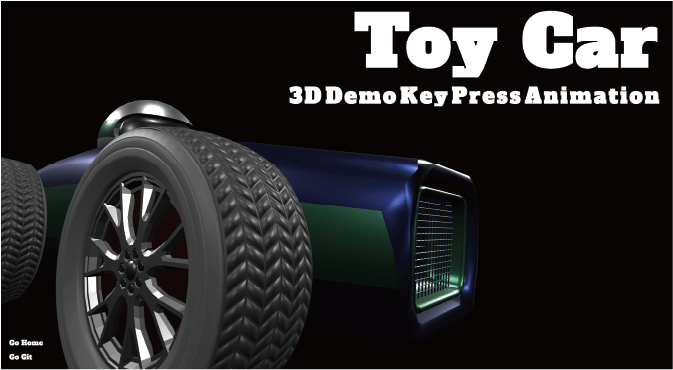 3D Demo Key Press Animation
