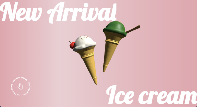 3D Demo Ice Cream