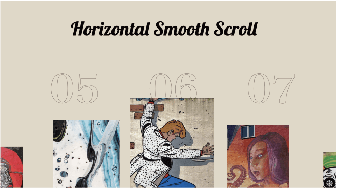 Horizontal Smooth Scroll